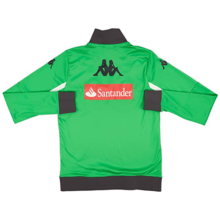 2014-15 Borussia Monchengladbach Player Issue Kappa 1/4 Zip Drill Top C39 - 5/10 - (M)