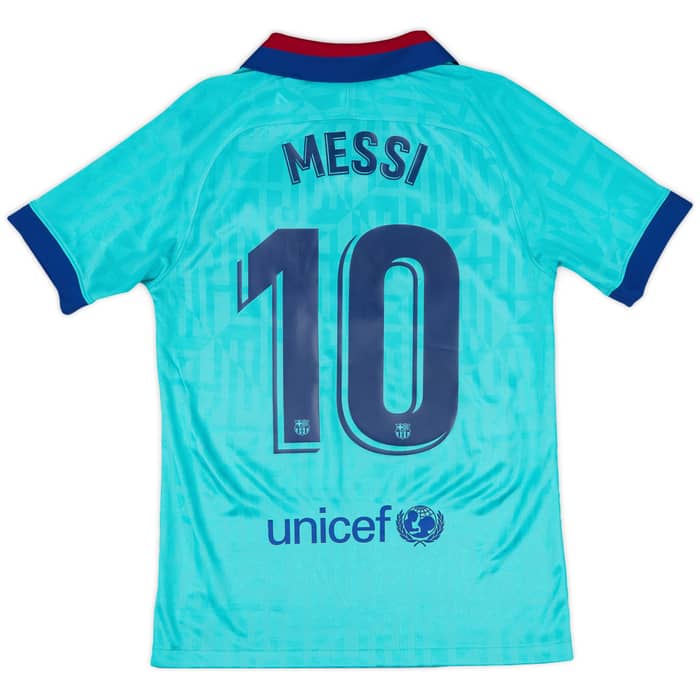 2019-20 Barcelona Third CL Shirt Messi #10 - 9/10 - (S)