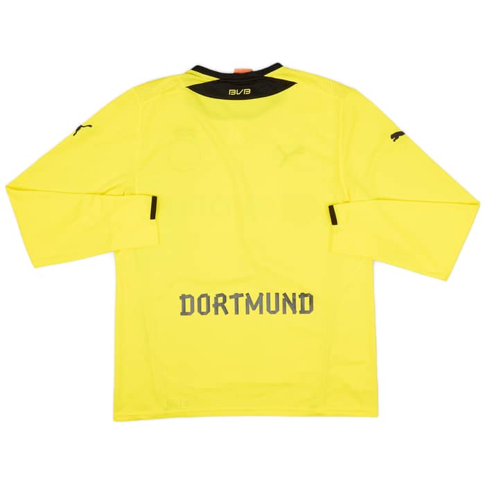2013-14 Borussia Dortmund Home L/S Shirt - 7/10 - (L)