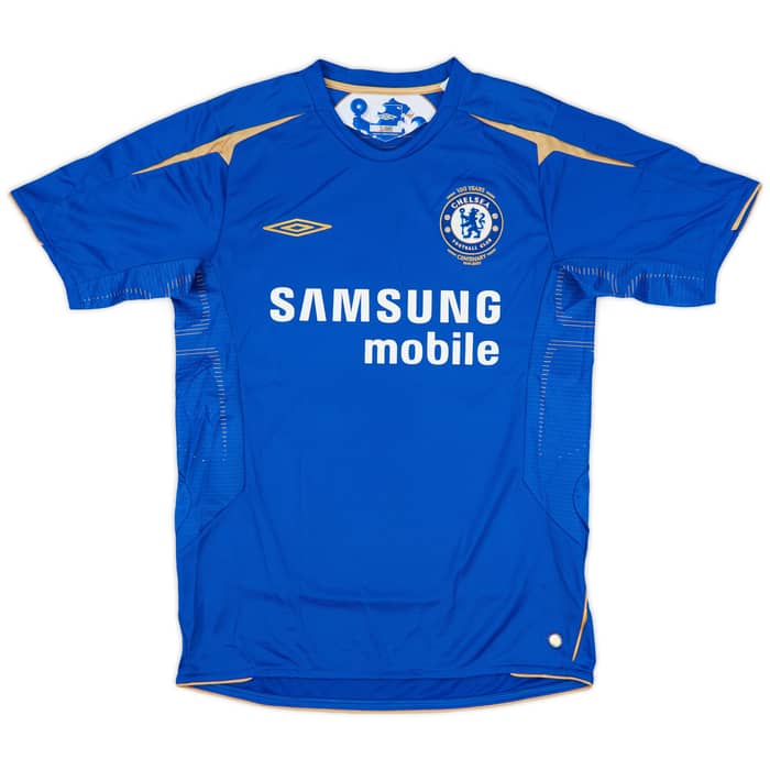 2005-06 Chelsea Centenary Home Shirt Drogba #15 - 10/10 - (S)