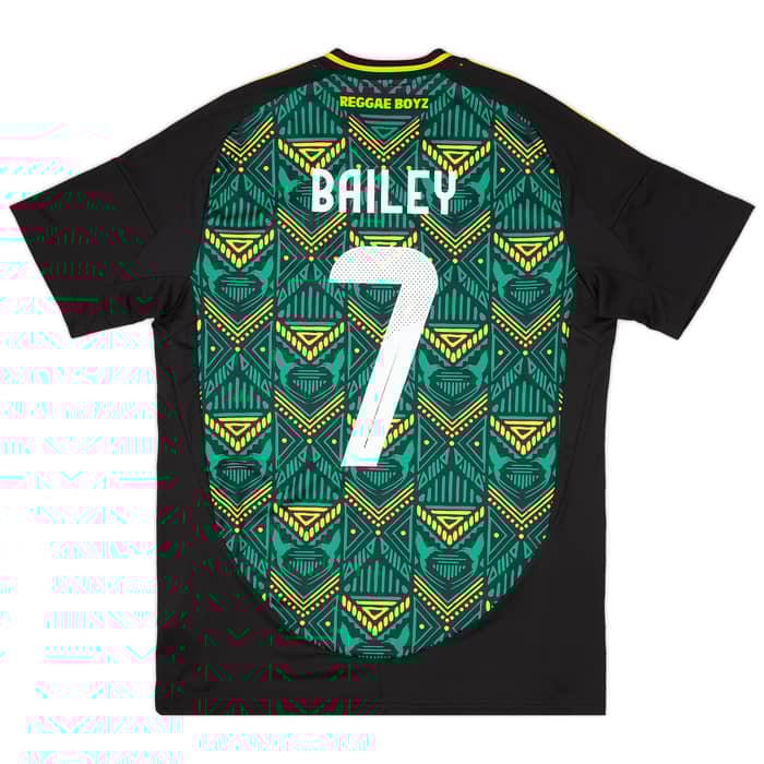 2024-25 Jamaica Away Shirt Bailey #7