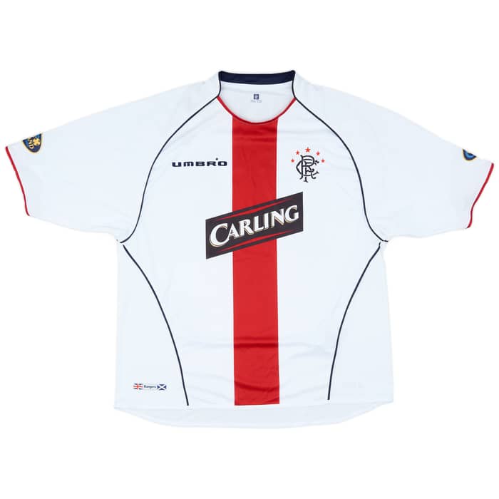 2005-06 Rangers Match Issue Away Shirt Nieto #23