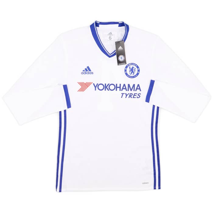 2016-17 Chelsea Player Issue Third L/S Shirt Fabregas #4
