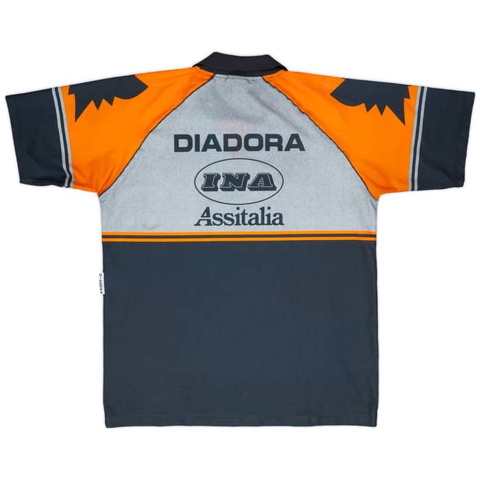 1999-00 Roma Diadora Training Shirt - 8/10 - (XXL)