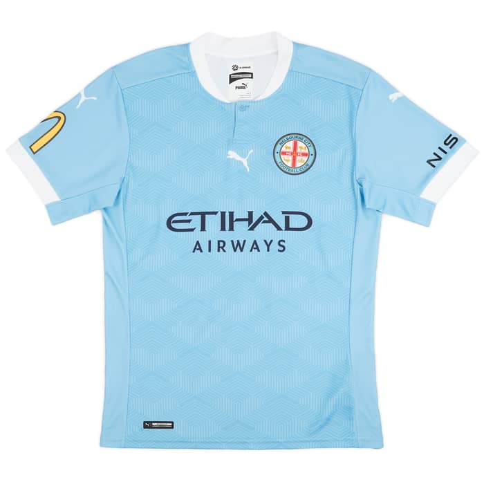 2020-21 Melbourne City Player Issue Home Shirt # - 9/10
