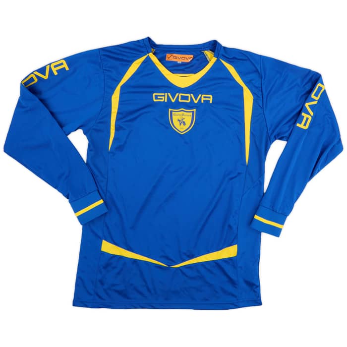 2009-10 Chievo Verona Givova Training L/S Shirt - 8/10 - (L)