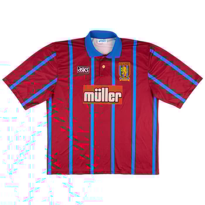 1993-95 Aston Villa Home Shirt McGrath #5 - 6/10 - (XL)