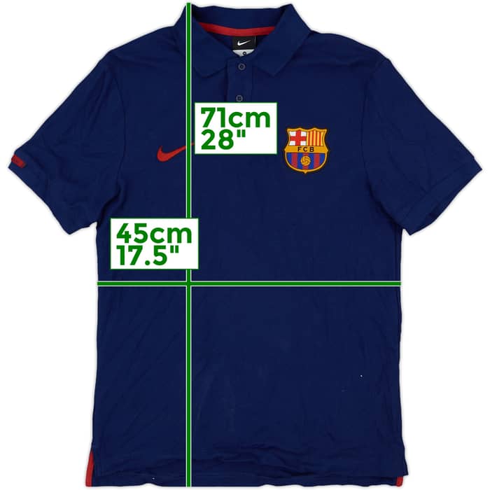 2015-16 Barcelona Nike Polo Shirt - 6/10 - (M)