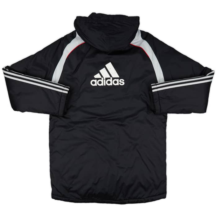 2008-09 Liverpool adidas Padded Bench Coat - 7/10 - (M)