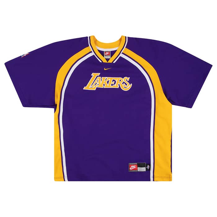 1998-99 Authentic LA Lakers Nike Shooting Shirt L