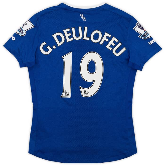 2015-16 Everton Home Shirt G.Deulofeu #19 - 8/10 - (S.Boys)