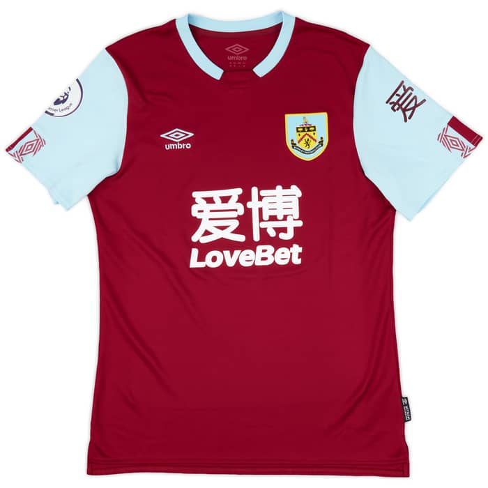 2019-20 Burnley Home Shirt Gibson #14 - 9/10 - (M)