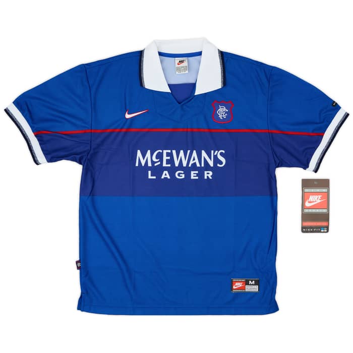 1997-99 Rangers Home Shirt Gascoigne #8 (M)