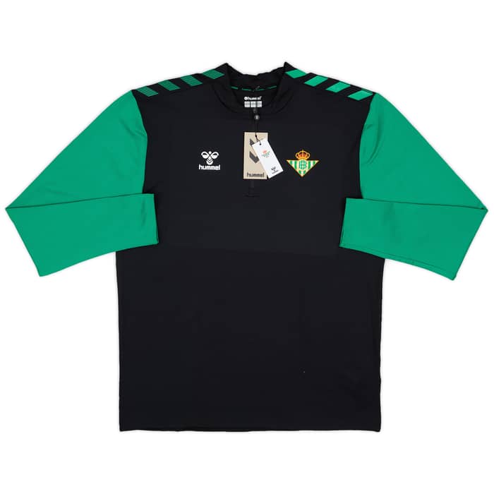 2022-23 Real Betis Hummel 1/4 Zip Training Top