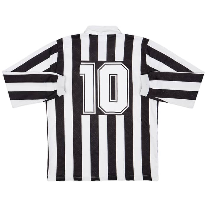 1992-94 Juventus Home L/S Shirt #10 - 6/10 - (L)