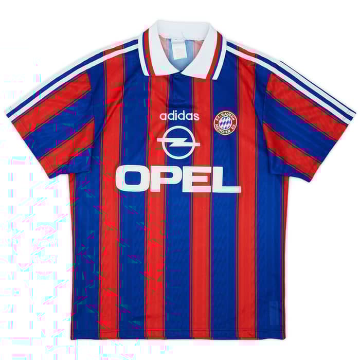 1995-97 Bayern Munich Home Shirt Scholl #7 - 8/10 - (S)