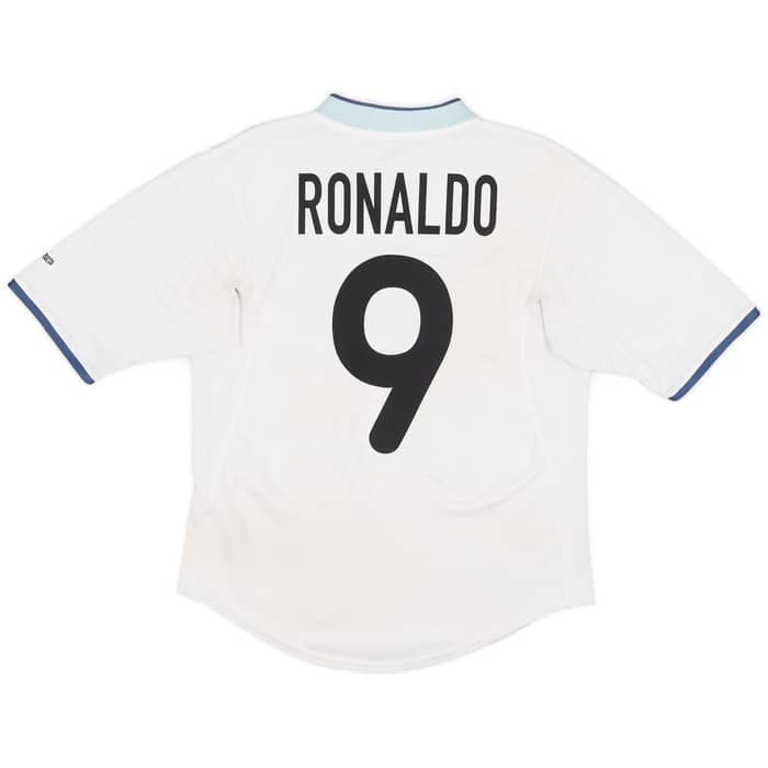 2000-01 Inter Milan Away Shirt Ronaldo #9 - 6/10 - (S)