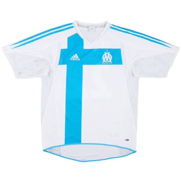 2004-05 Olympique Marseille Home Shirt Nasri #22 - 8/10 - (S)