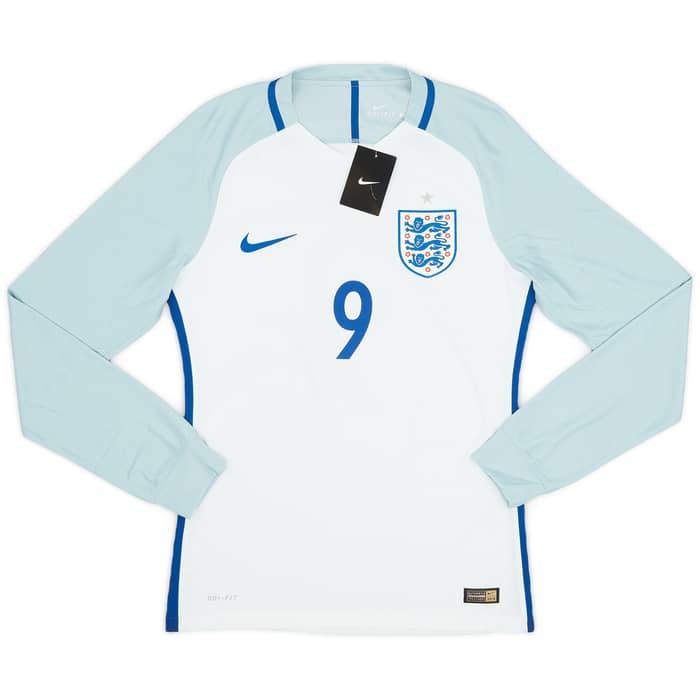2016-17 England Player Issue Home L/S Shirt Kane #9 (M)
