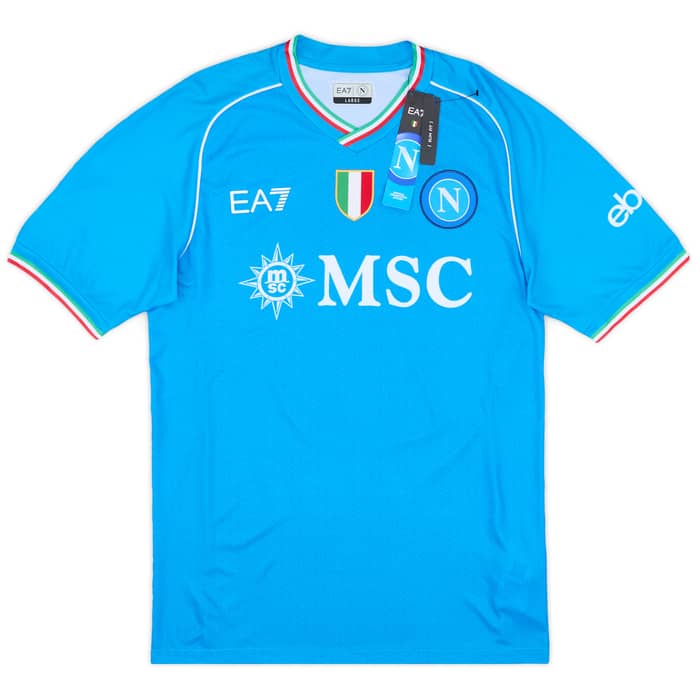 2023-24 Napoli Home Shirt Kvaratskhelia #77