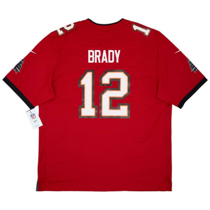 2020-22 Tampa Bay Buccaneers Brady #12 Nike Game Home Jersey (XL)