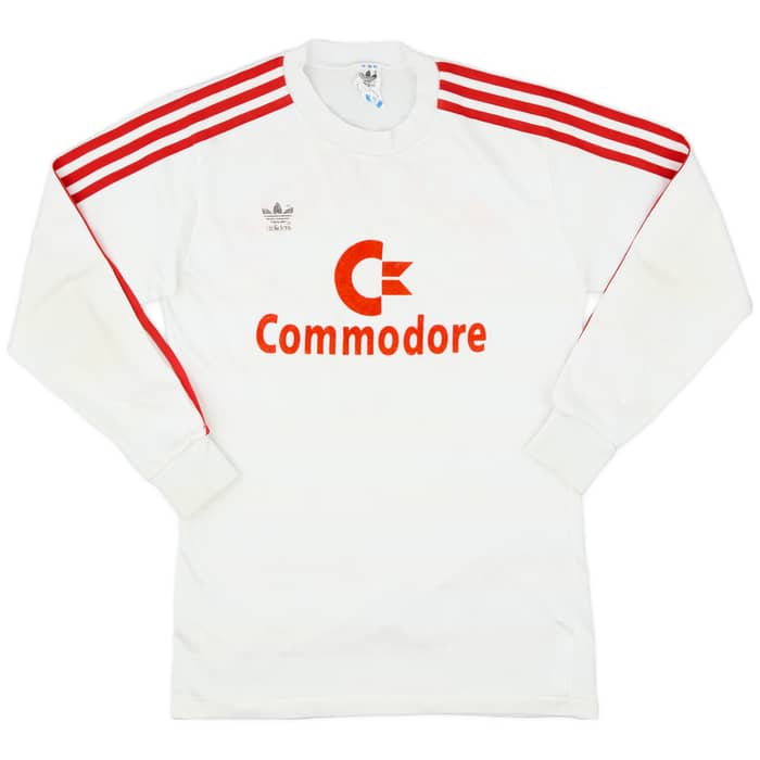 1984-89 Bayern Munich Away L/S Shirt - 6/10 - (S)