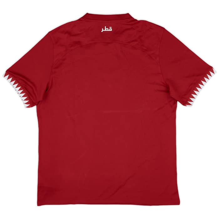 2022-24 Qatar Home Shirt - 9/10 - (L)