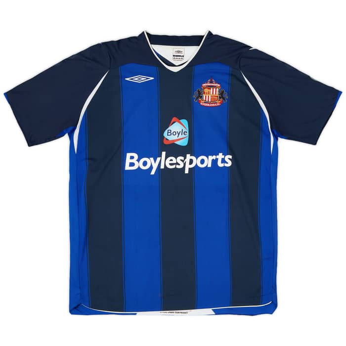 2008-09 Sunderland Away Shirt Yorke #19 - 7/10 - (XL)