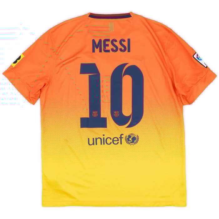 2012-13 Barcelona Away Shirt Messi #10 - 6/10 - (L)