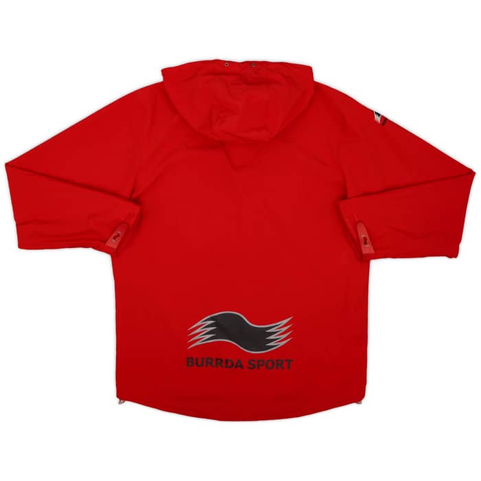 2014-15 Nice Burrda Sport Hooded 1/4 Zip Rain Jacket - 9/10 - (M)