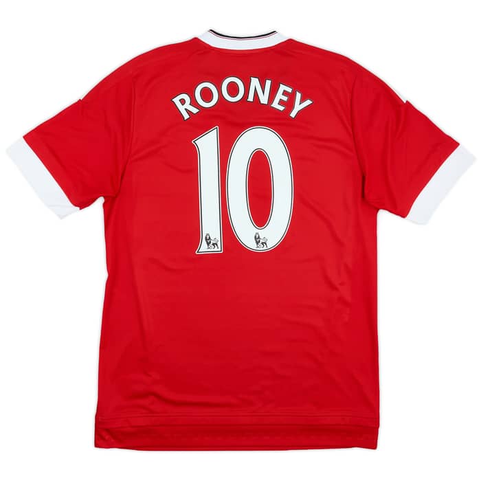 2015-16 Manchester United Home Shirt Rooney #10 - 5/10 - (M)
