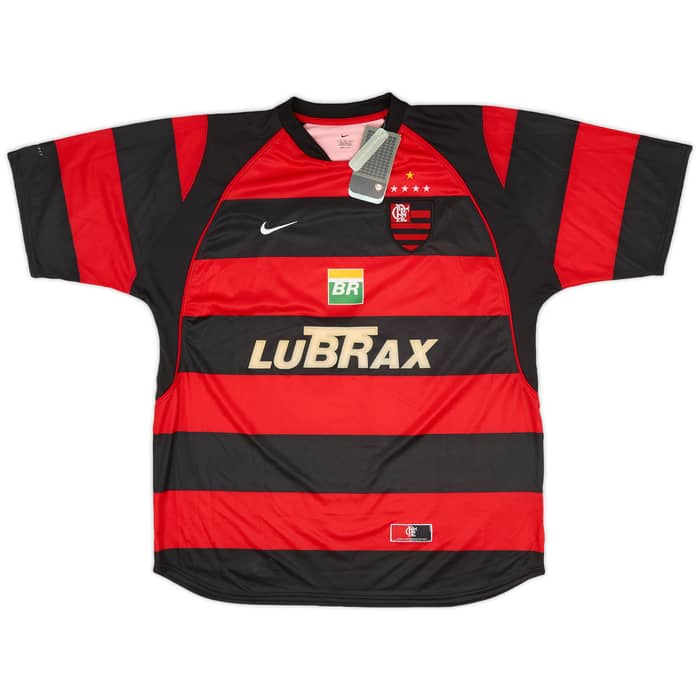 2002-04 Flamengo Home Shirt #10 (XL)