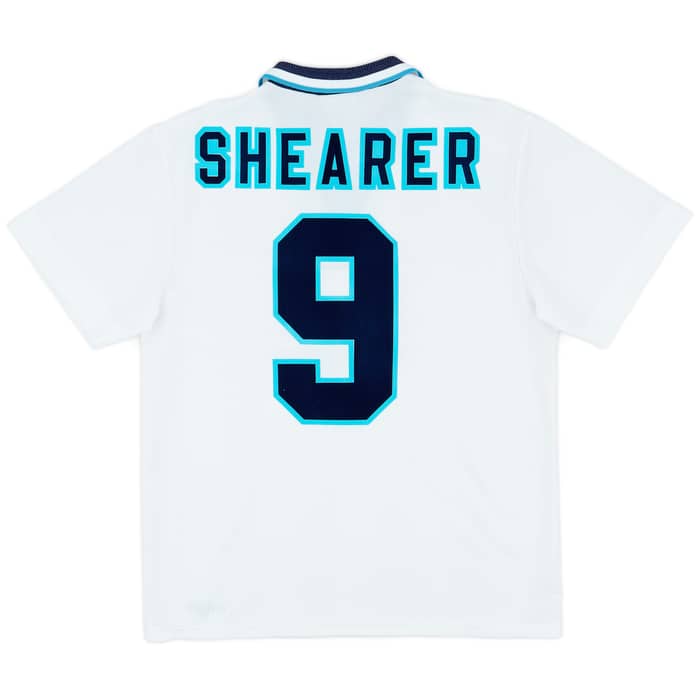 1995-97 England Home Shirt Shearer #9 - 9/10 - (M)