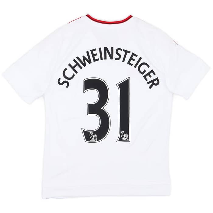 2015-16 Manchester United Away Shirt Schweinsteiger #31 - 9/10 - (L.Boys)