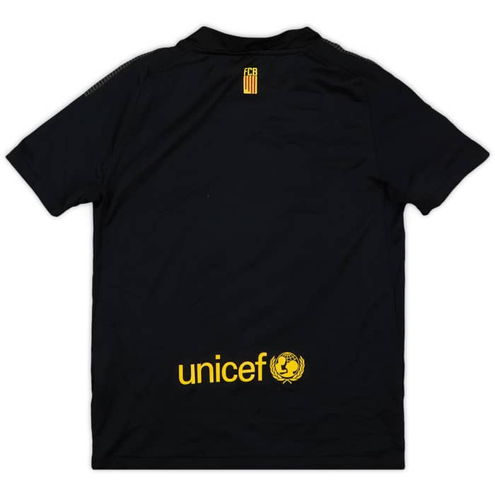 2011-12 Barcelona Away Shirt - 8/10 - (S.Boys)
