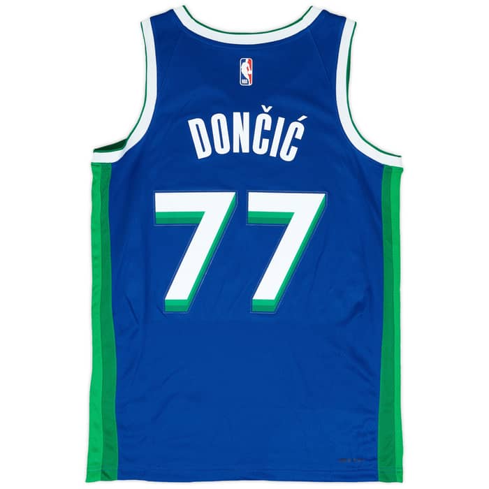 2022-23 Dallas Mavericks Doncic #77 Nike Swingman Alternate Jersey (S)