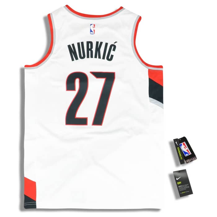 2018-19 Portland Trail Blazers Nurkić #27 Nike Swingman Jersey (Home) M - W/Tags