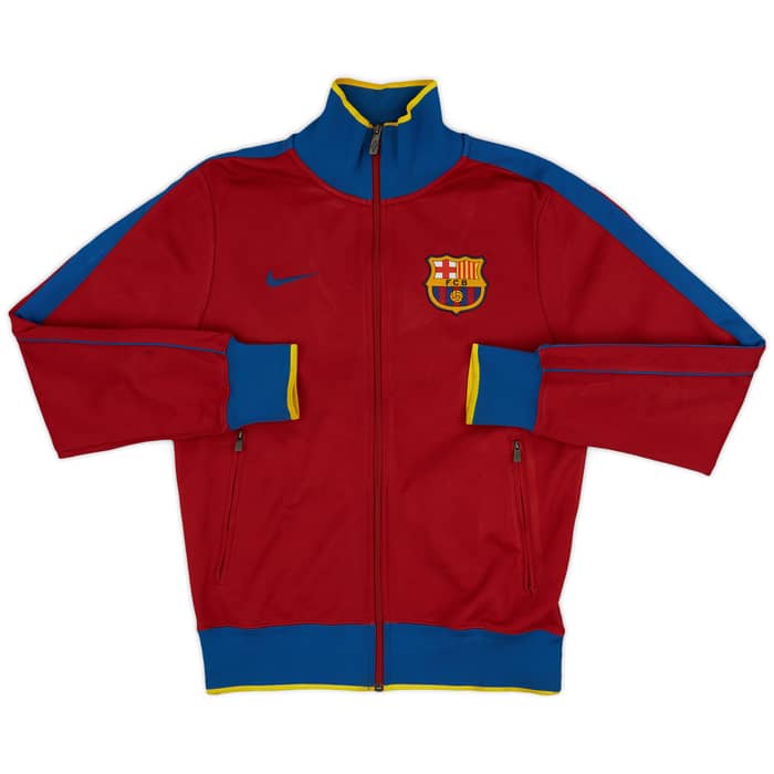 2010-11 Barcelona Nike N98 Track Jacket - 7/10 - (S)