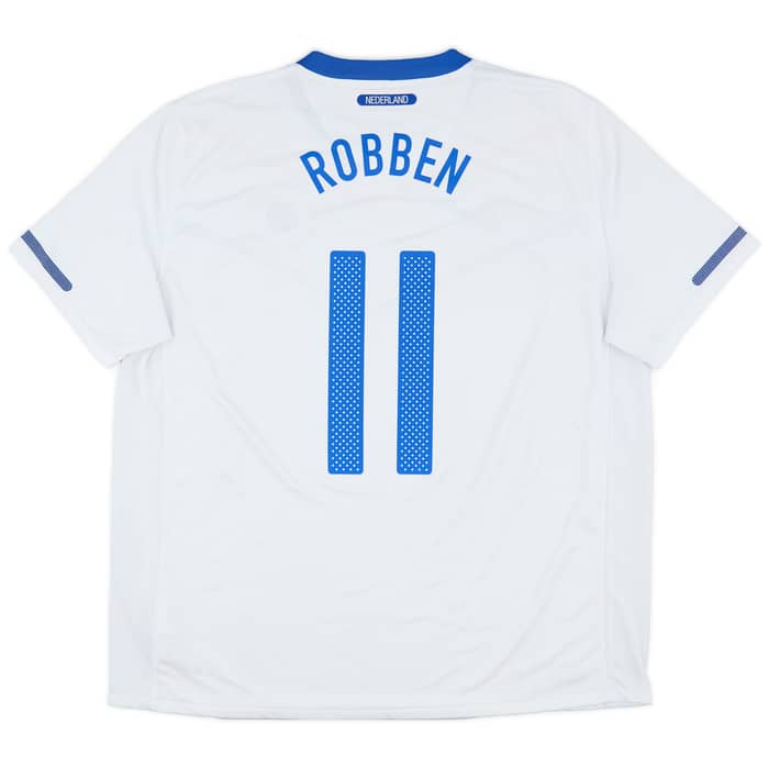 2010-11 Netherlands Away Shirt Robben #11 - 9/10 - (XXL)