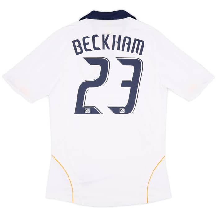 2008-09 LA Galaxy Home Shirt Beckham #23 - 5/10 - (S)