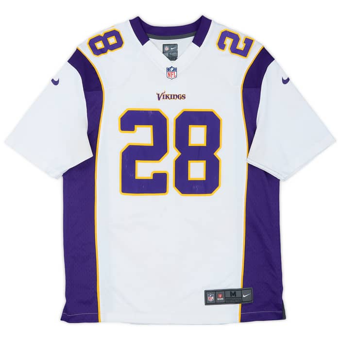2012 Minnesota Vikings Peterson #28 Nike Game Away Jersey - 5/10 - (M)