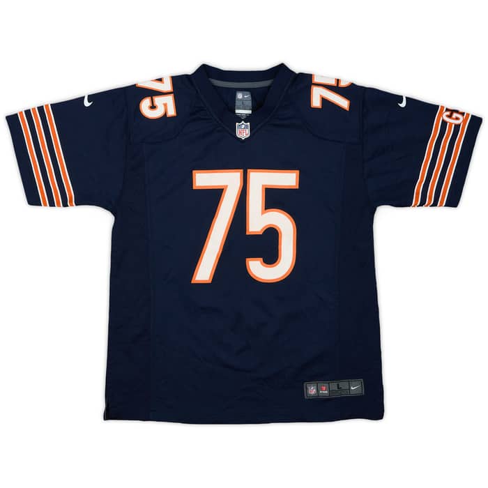 2013-16 Chicago Bears Long #75 Nike Game Home Jersey - 6/10 - (L.Boys)