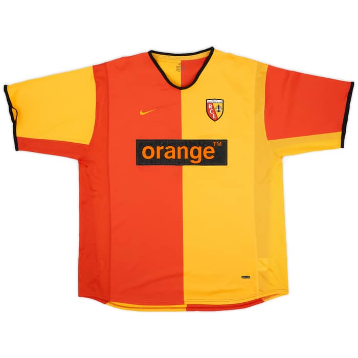 2001-02 Lens Home Shirt Sakho #9 - 7/10 - (XXL)