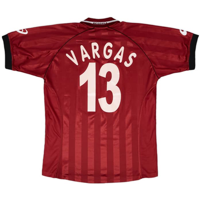 2002-03 Reggina Home Shirt Vargas #13 - 7/10 - (XL)