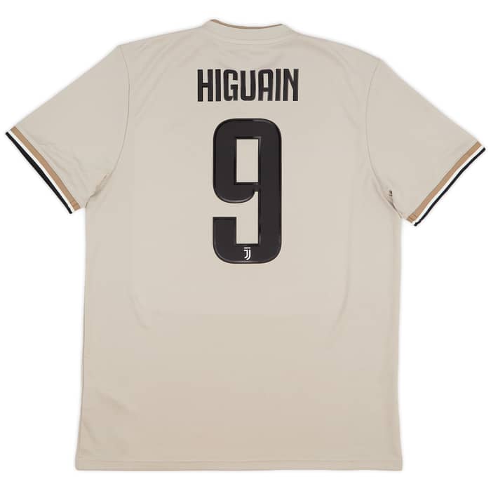 2018-19 Juventus Away Shirt Higuain #9 (L)