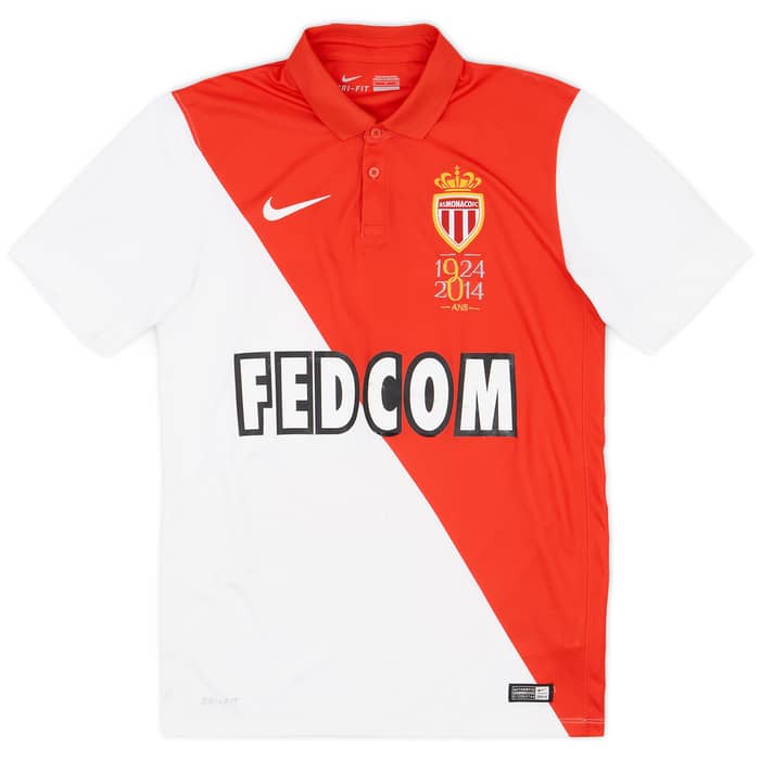 2014-15 Monaco Home Shirt Bernardo Silva #15 - 6/10 - (S)