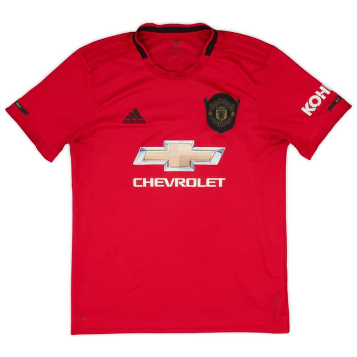 2019-20 Manchester United Home Shirt B.Fernandes #18 - 6/10 - (M)