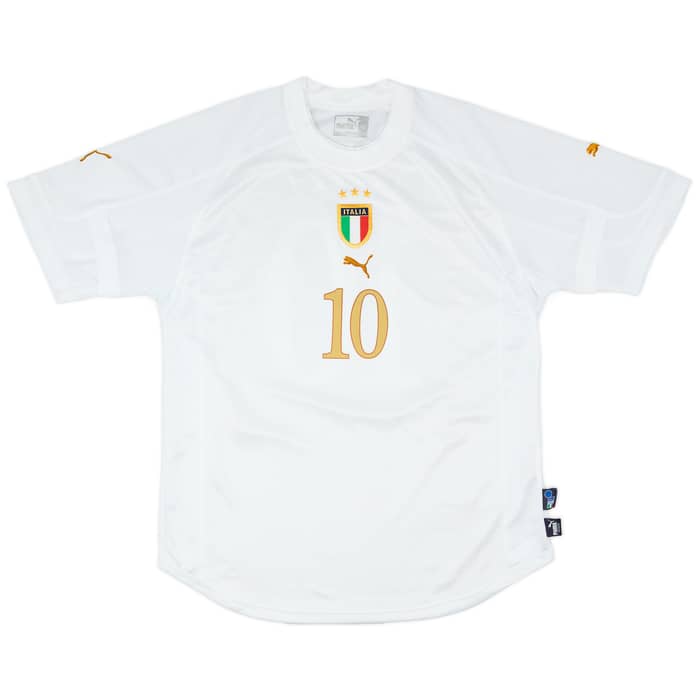 2004-06 Italy Away Shirt Totti #10 - 8/10 - (XL)