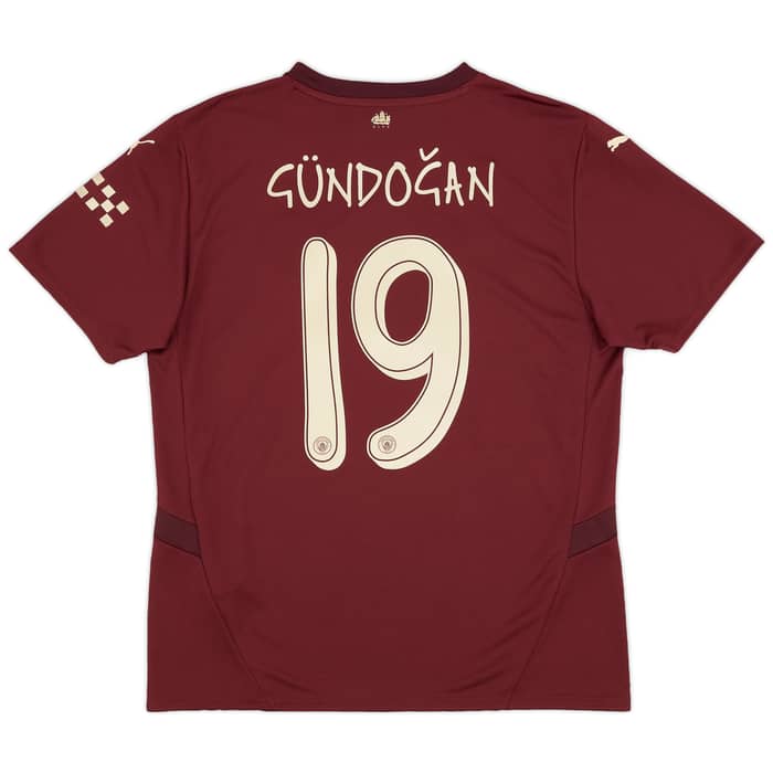 2024-25 Manchester City Third Shirt Gundogan #19