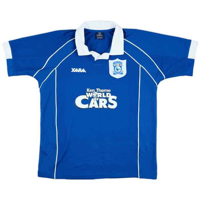 2000-01 Cardiff Home Shirt Coombes #10 - 7/10 - (M)